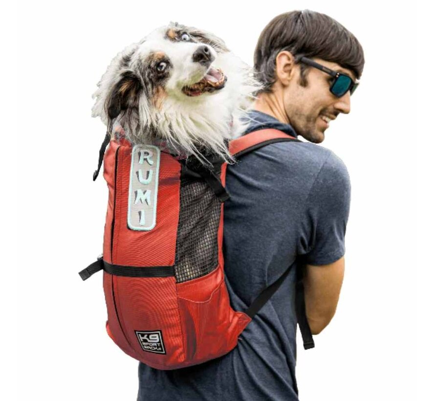 Dog Backpack Trainer Coral