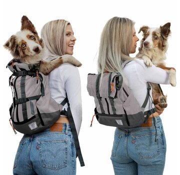 K9 Sport Sack Hondendraagtas Rugzak Urban 3 Concrete