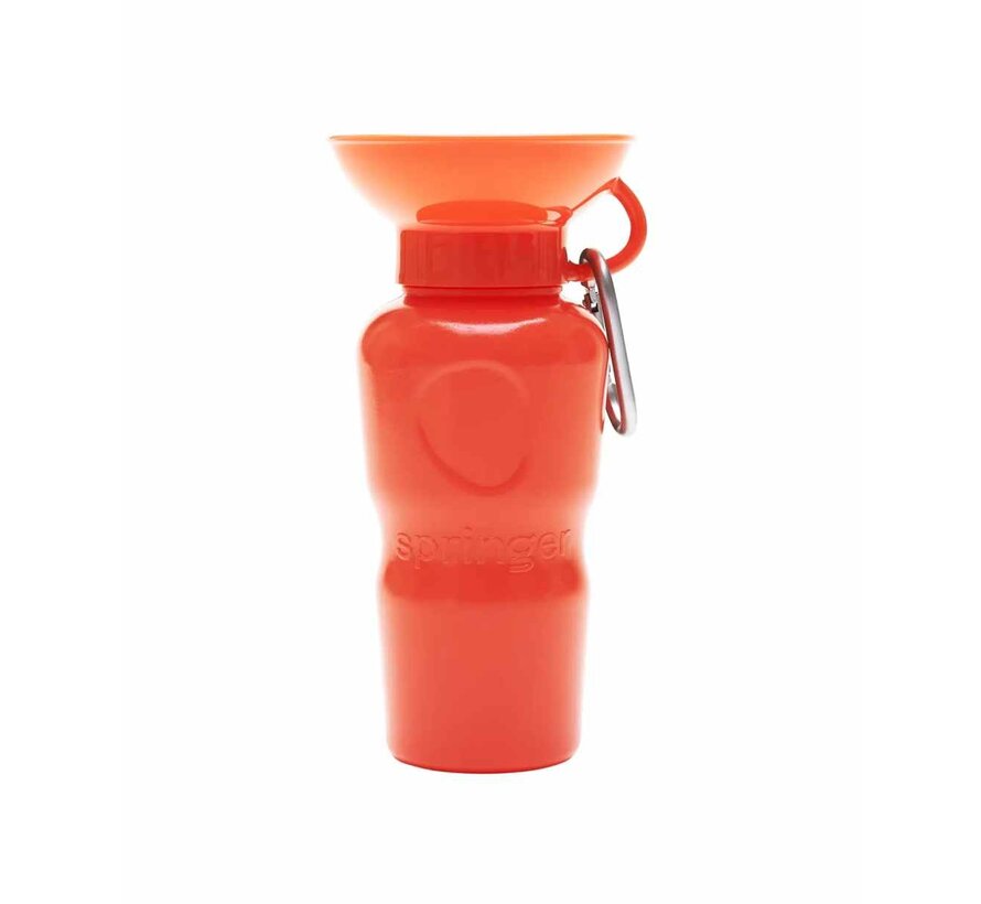 Drinking Bottle Dog Classic Poppy