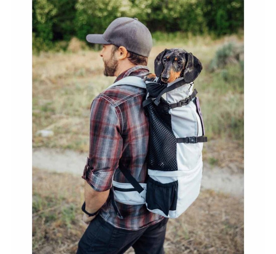Dog Carrier Backpack Knavigate Grey