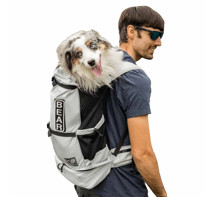 Dog Backpack Knavigate Grey