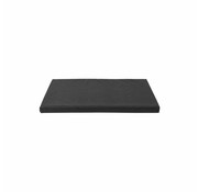snObbs Dog Crate Pad Faux Leather Black