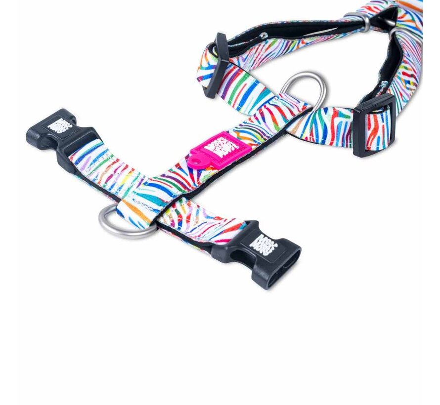 Dog Harness  Magical Zebra