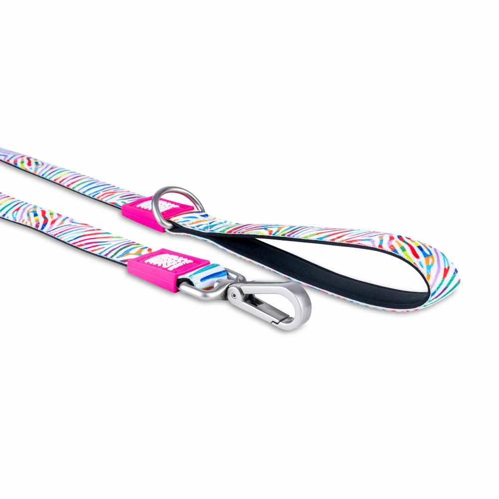 Afbeelding Hondenriem Short Leash Magical Zebra door Petsonline