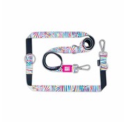 Max & Molly Dog Leash Multi Function Magical Zebra