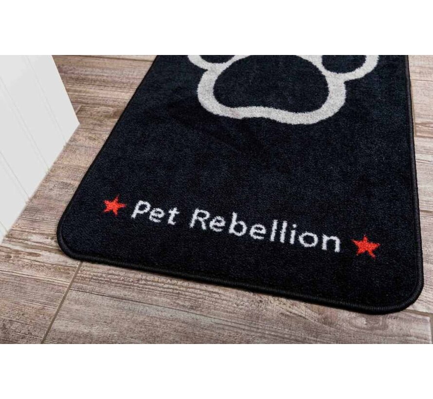 Barrier Rug Stop Muddy Paws Black
