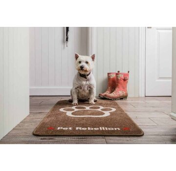 Pet Rebellion Barrier Rug Stop Muddy Paws Biscuit