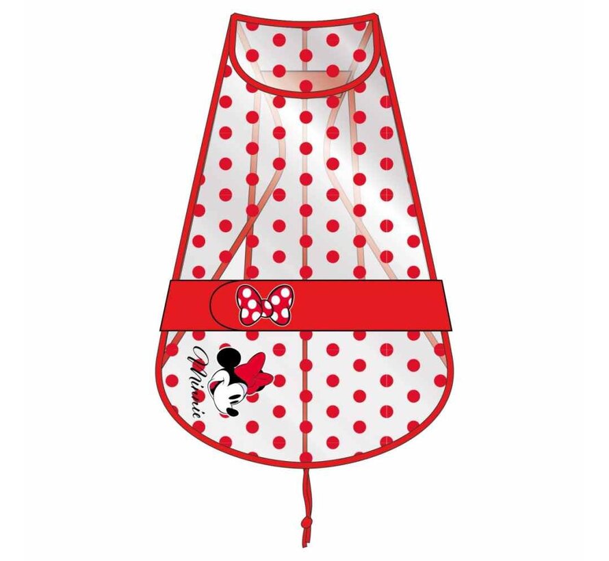 Minnie Mouse Dog Raincoat