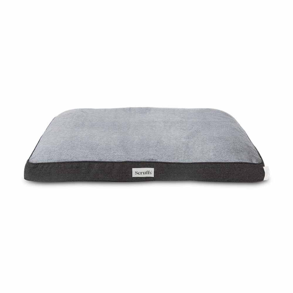 Scruffs Harvard hondenkussen - Orthopedisch matras met Memory Foam voor Extra Steun voor Rug en Gewrichten - Grafiet of Parelgrijs - Maat L/XL - Maat: XL - 120 x 75 cm, Kleur: Grap