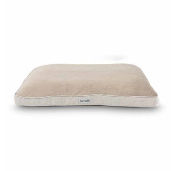 Scruffs Orthopedic Dog Cushion Harvard Memory Foam Beige