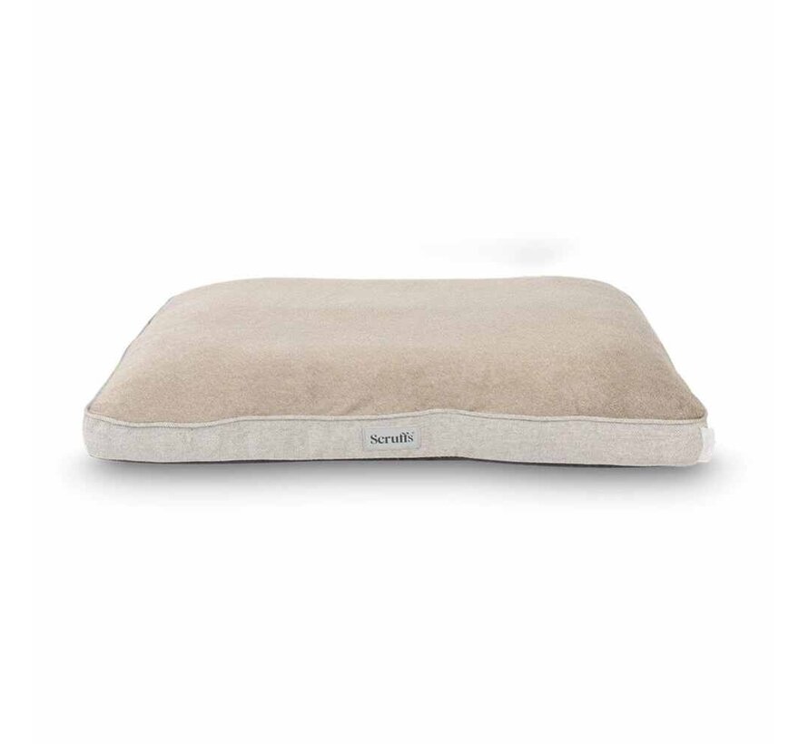 Orthopedic Dog Cushion Harvard Memory Foam Beige