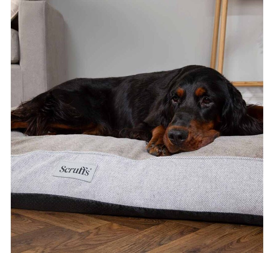 Scruffs Orthopedic Dog Cushion Pearl Grey