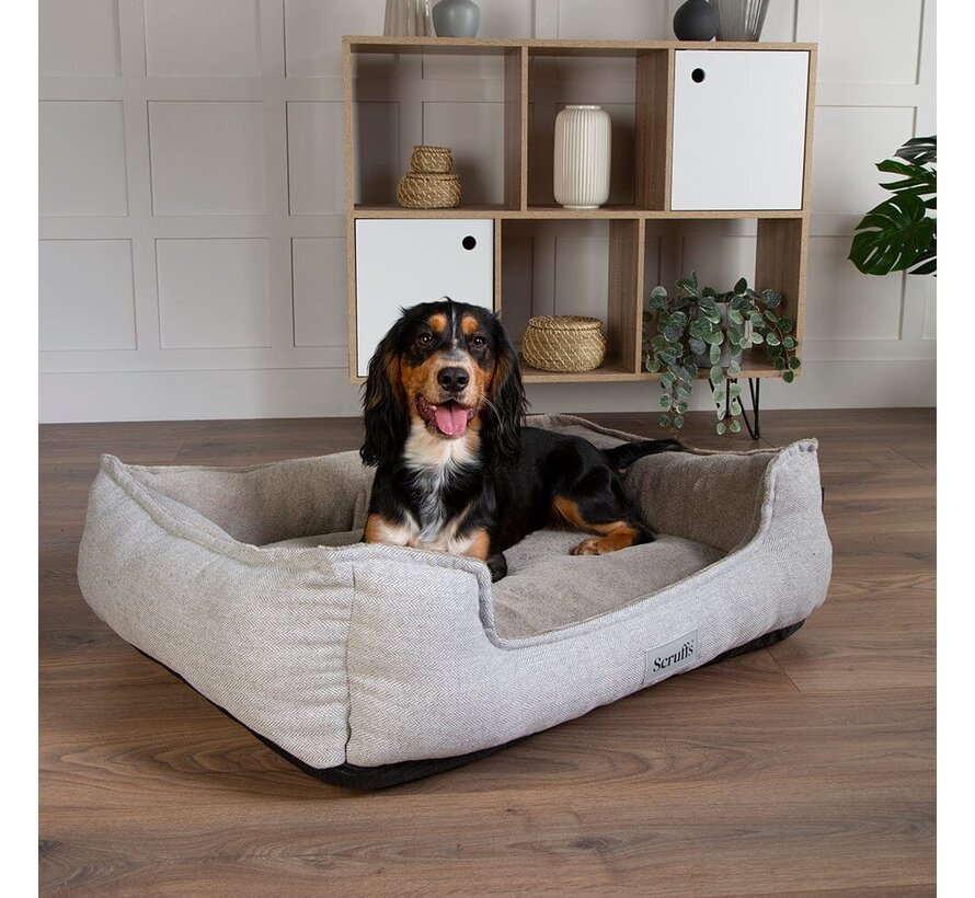 Orthopedic Dog Bed Harvard Memory Foam Beige