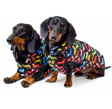 Fashion Dog Hondenjas Teckel Multi Colour