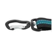 Kurgo Seat leash for car seat belt Swivel Blue