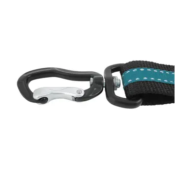 Kurgo Seat leash for car seat belt Swivel Blue