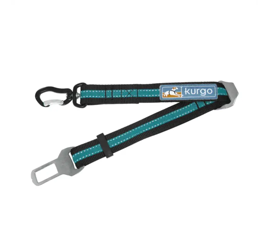 Seat leash for car seat belt Swivel Blue