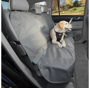 Kurgo Dog blanket for the backseat Heather Grey