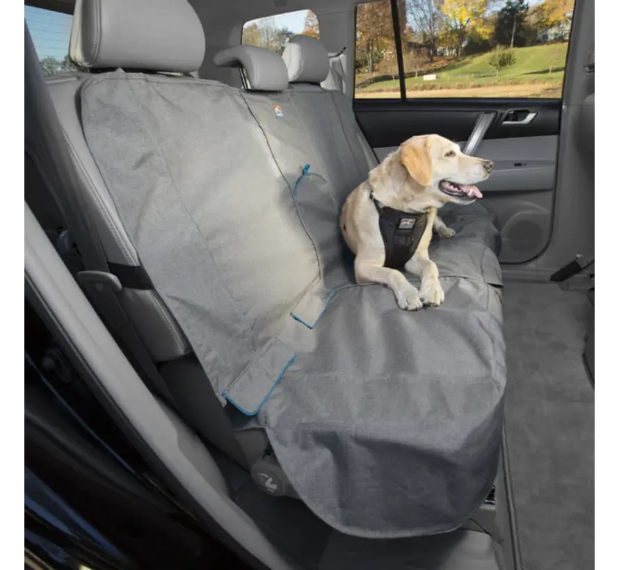 Dog blanket for the backseat Heather Grey