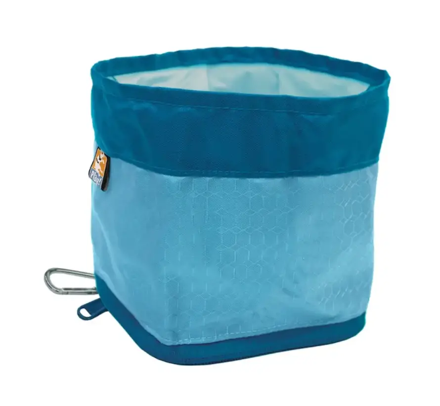 Zippy Collapsible Dog Bowl Blue