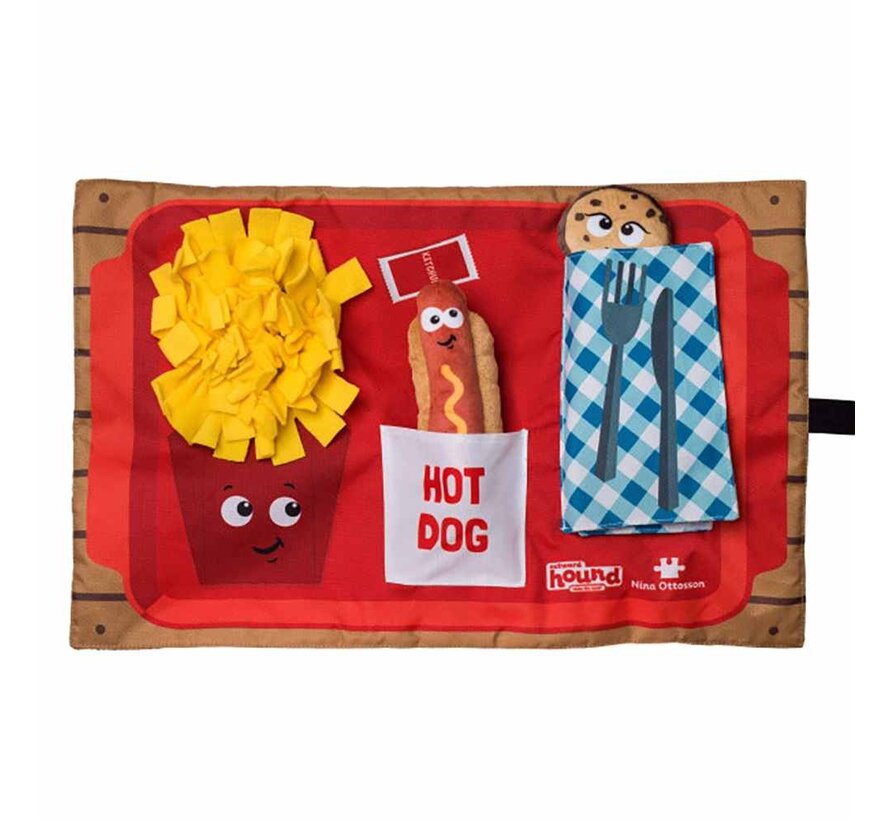 Dog Puzzle Activity Matz Fast Food Fun