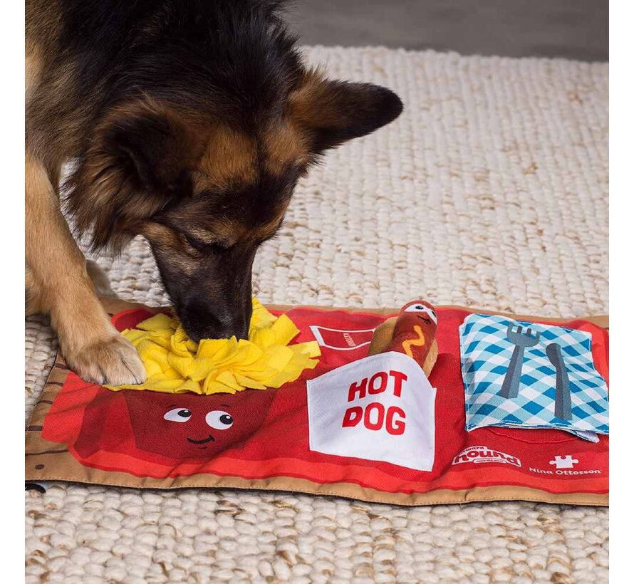 Dog Puzzle Activity Matz Fast Food Fun