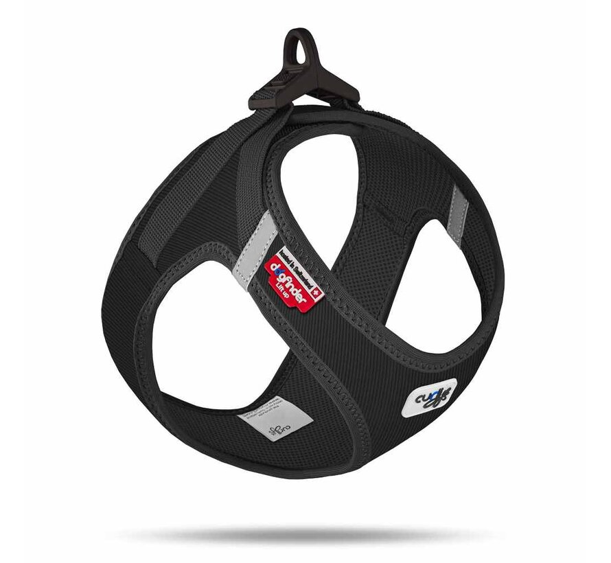 Dog Harness Clasp Cord Black