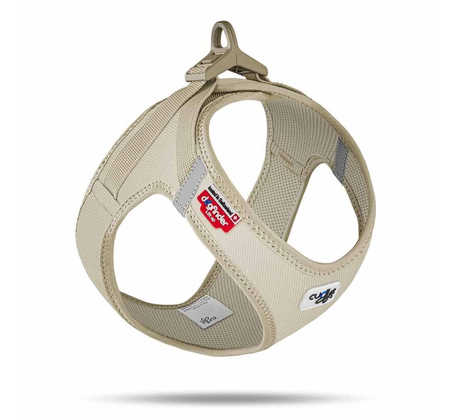 Dog Harness Vest Cord Beige