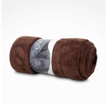 Lex & Max Hondendeken Fleece Choco