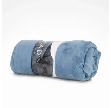 Lex & Max Dog Blanket Fleece Faded Blue