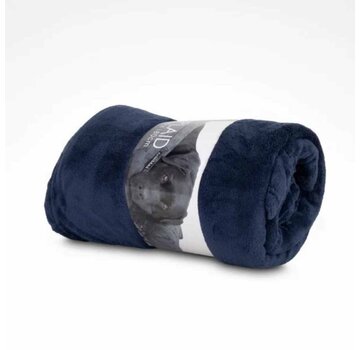 Lex & Max Dog Blanket Fleece Indigo Blue