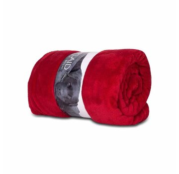 Lex & Max Dog Blanket Fleece Red