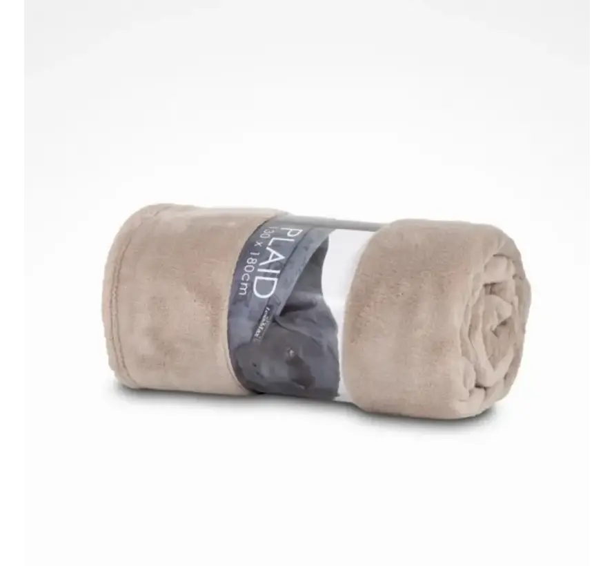 Dog Blanket Fleece Sand