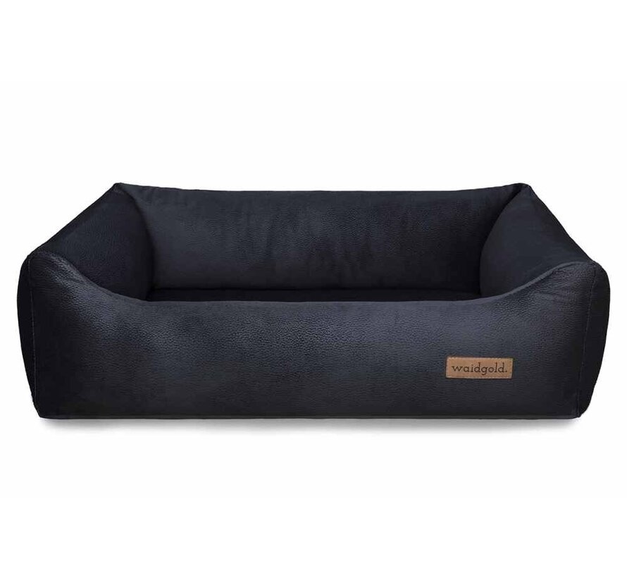 Orthopedic Dog Bed Sleeping Meadow Black