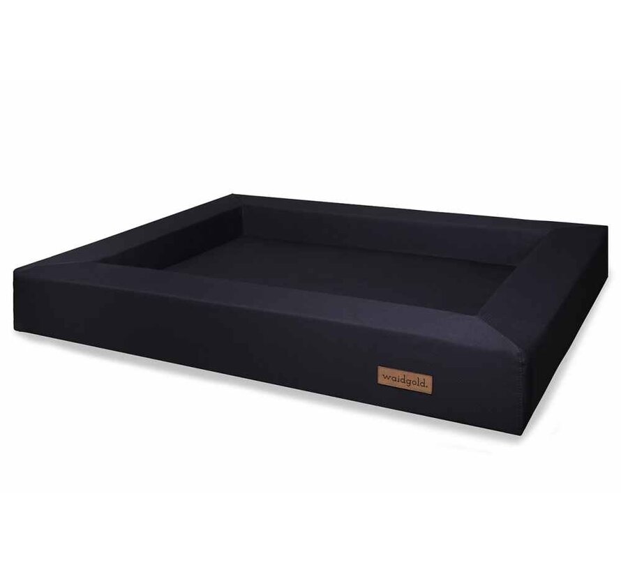 Orthopedic Dog Bed Peace Island Black