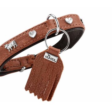 Hunter Dog Collar Munich Cognac Mini