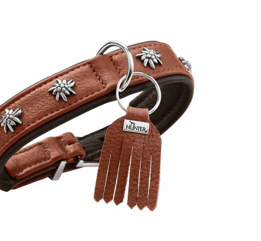 Dog Collar Munich Cognac