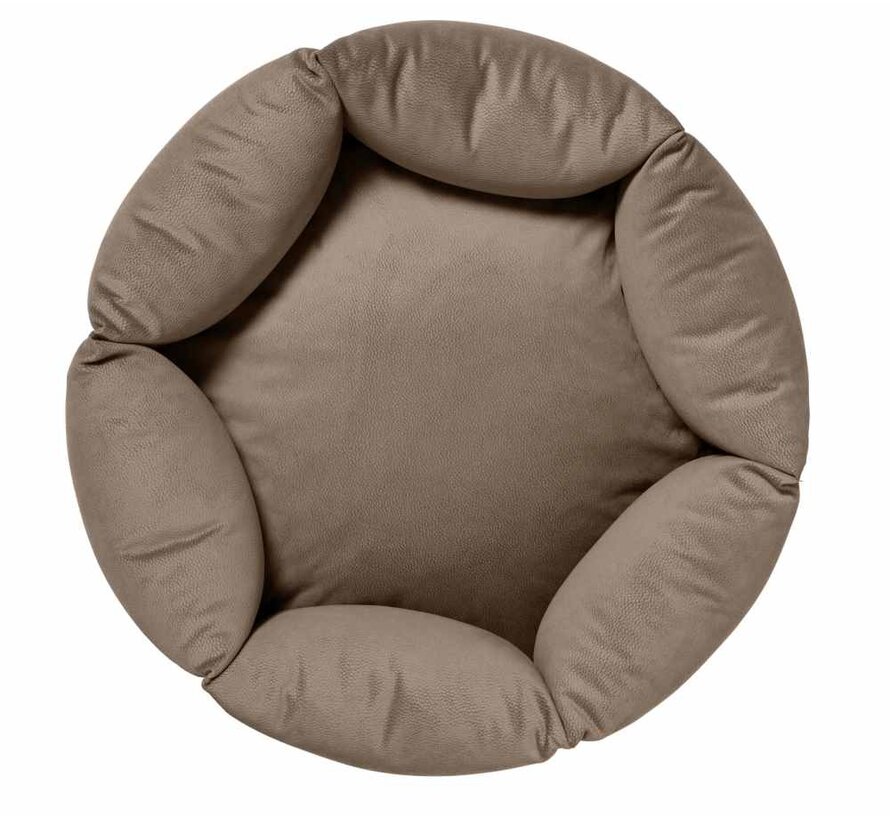 Orthopedic Octagonal Dog Bed Merida Taupe