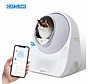Self-cleaning litter box