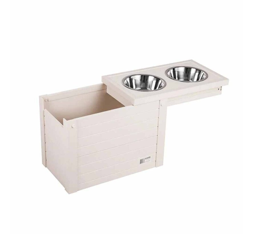 Piedmont Pet Diner XL Antiek Wit