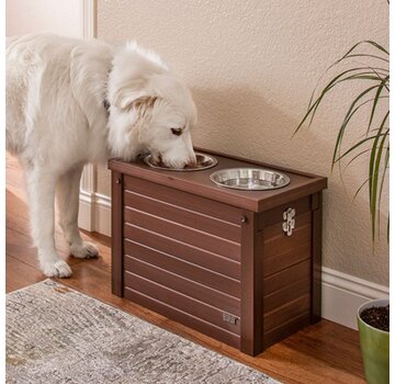 New Age Pet Piedmont Pet Diner XL Roodbruin