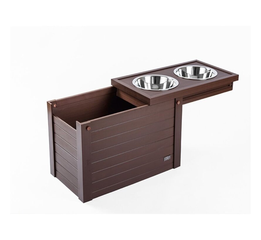 Piedmont Pet Diner XL Roodbruin