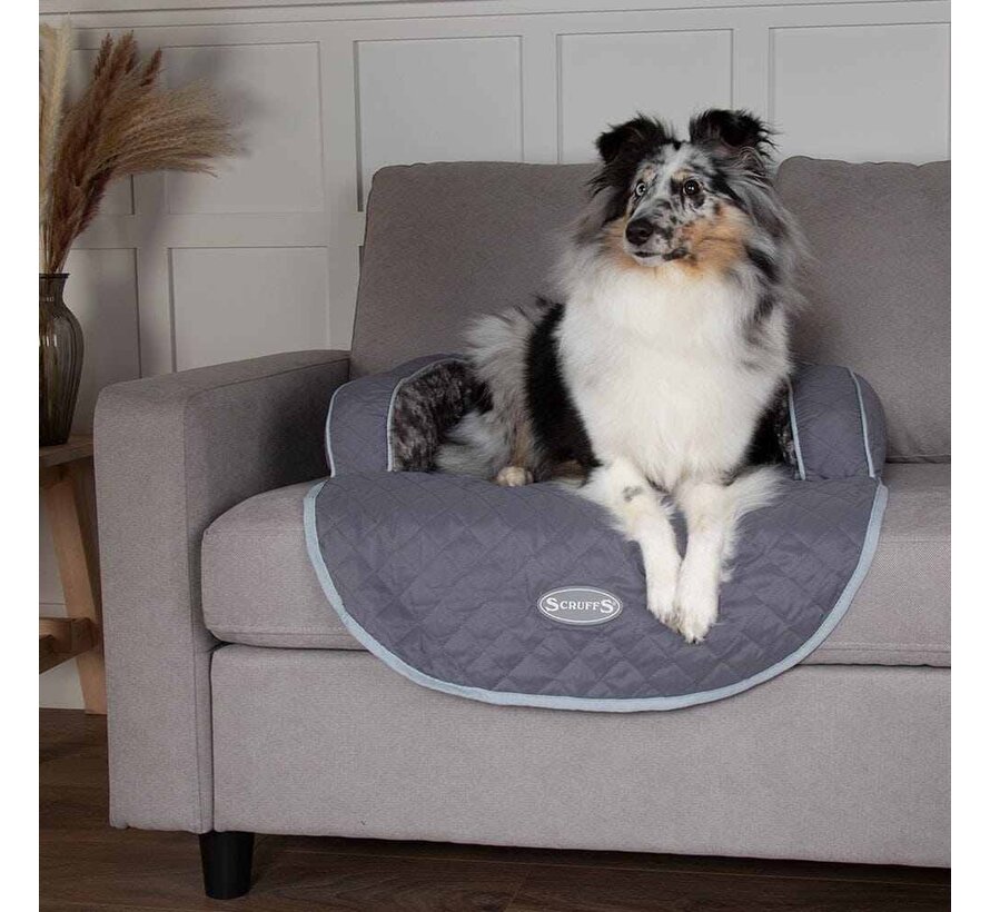 Dog Bed Wilton Sofa Grey