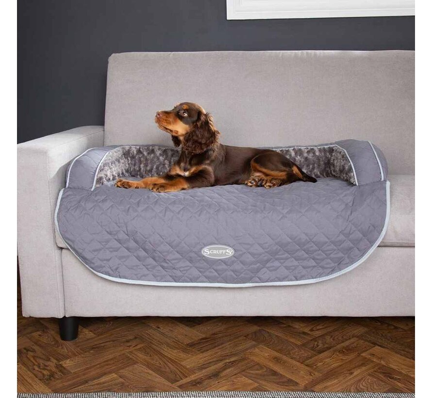 Dog Bed Wilton Sofa Grey