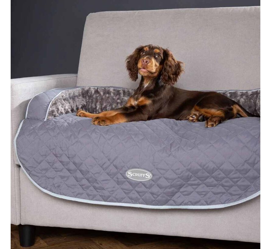 Dog Bed Wilton Sofa Grey