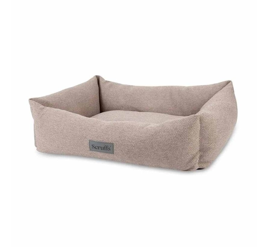 Dog Bed Seattle Box Bed Stone Grey