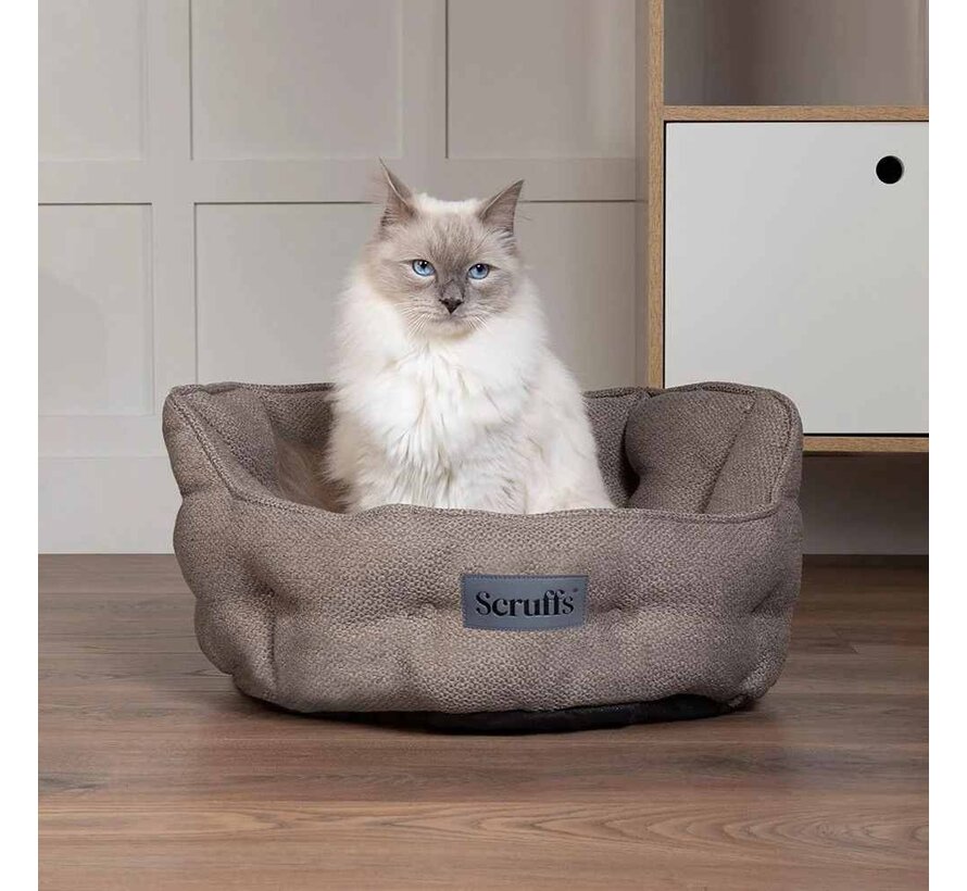 Cat Bed Seattle Stone Grey