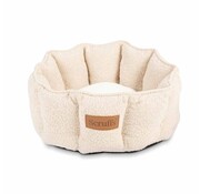 Scruffs Cat Bed Boucle Ivory