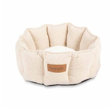 Scruffs Cat Bed Boucle Ivory