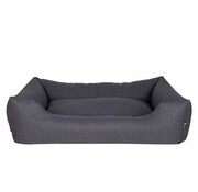 District70 Dog Bed Box Bed  Charcoal Grey